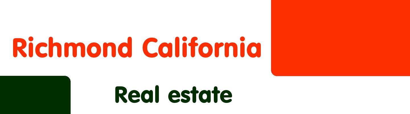 Best real estate in Richmond California - Rating & Reviews